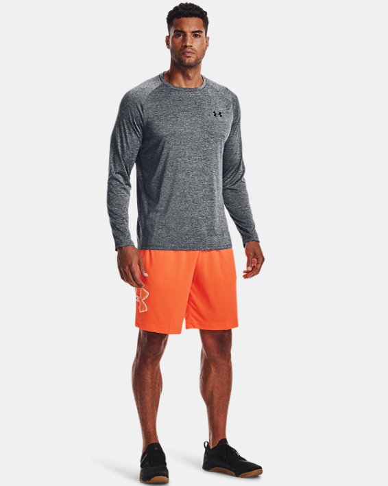 Men's UA Tech™ Long Sleeve in Gray image number 2